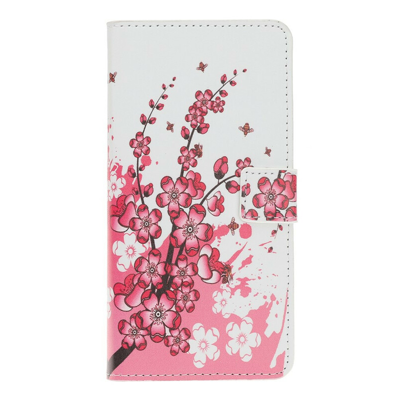 Funda para iPhone 12 Flores tropicales Funda para iPhone 12 Flores tropicales