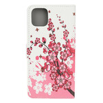 Funda para iPhone 12 Flores tropicales Funda para iPhone 12 Flores tropicales