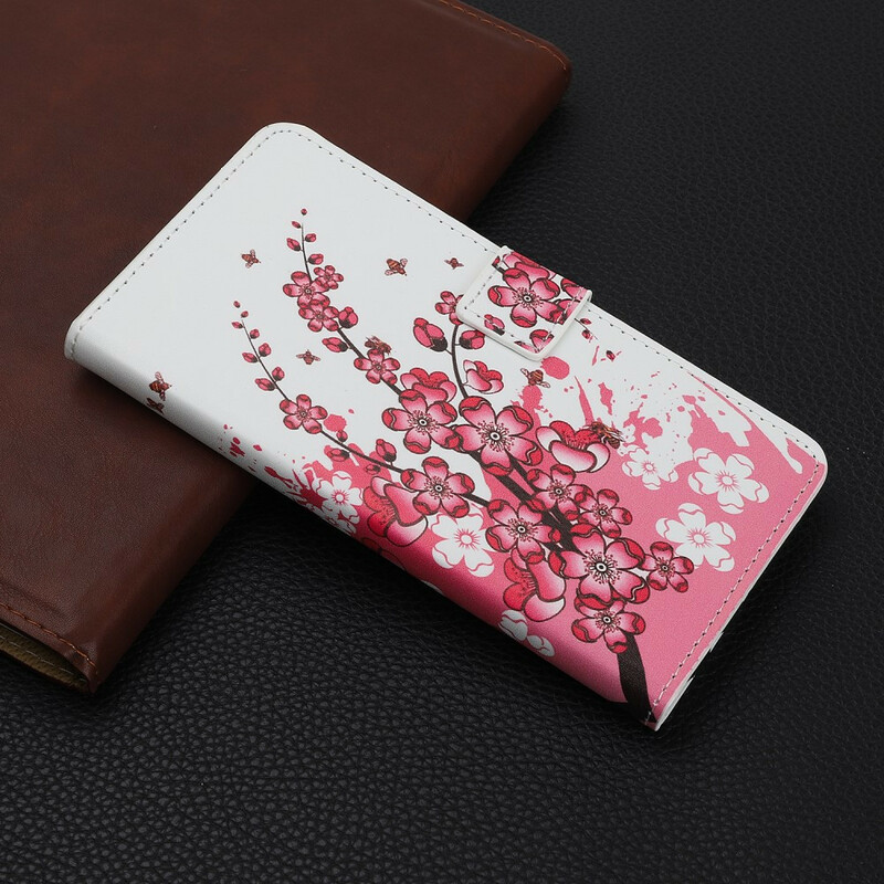 Funda para iPhone 12 Flores tropicales Funda para iPhone 12 Flores tropicales