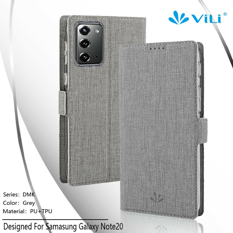 Flip Cover Samsung Galaxy Note 20 Textura VILI DMX
