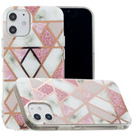 Funda iPhone 12 Marble Geometry Coloured 2