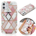 Funda iPhone 12 Marble Geometry Coloured 2