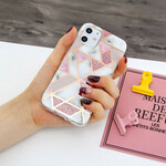 Funda iPhone 12 Marble Geometry Coloured 2