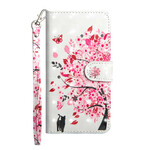 Funda iPhone 12 Árbol Rosa
