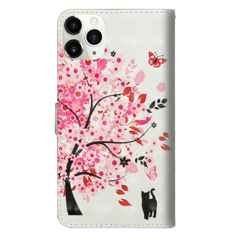 Funda iPhone 12 Árbol Rosa