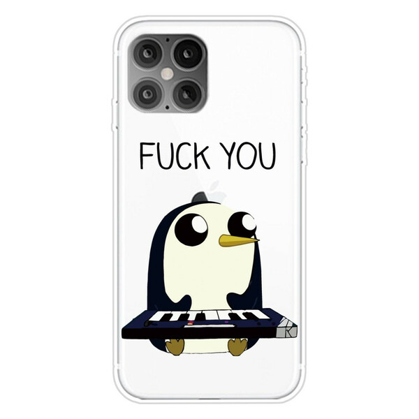 Funda iPhone 12 Penguin Fuck You