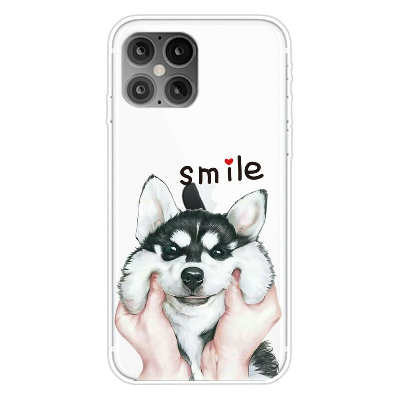 Funda para el iPhone 12 Smile Dog