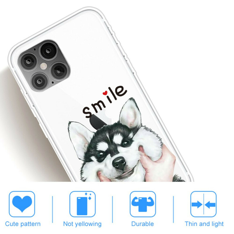 Funda para el iPhone 12 Smile Dog