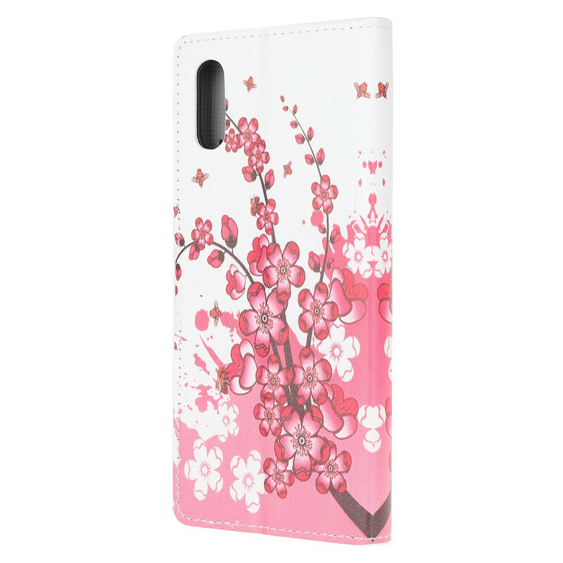 Funda de flores tropicales para el Xiaomi Redmi 9A