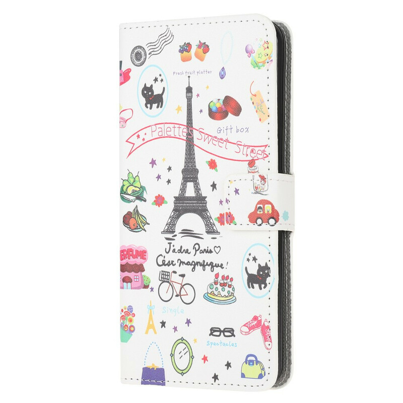 Funda Xiaomi Redmi 9A I love Paris
