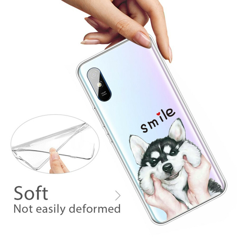 Funda para el Xiaomi Redmi 9A Smile Dog