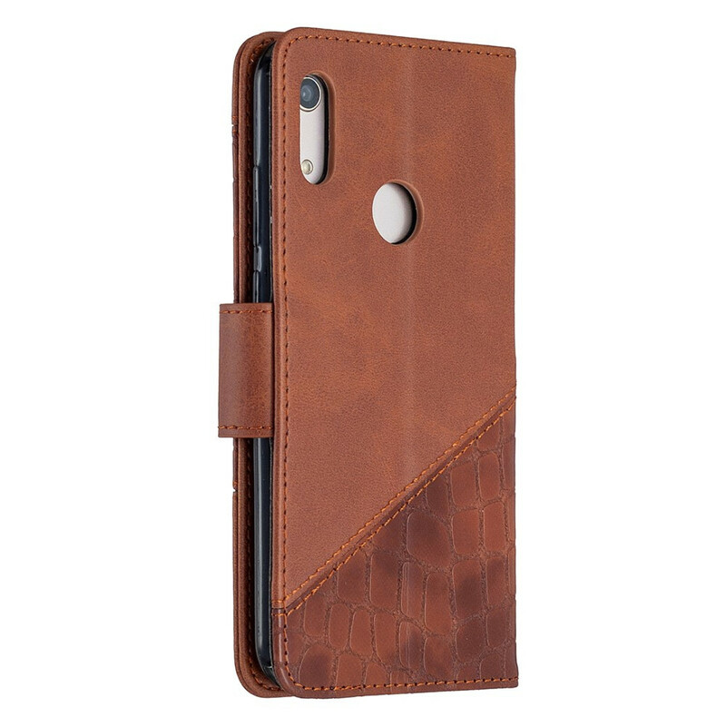 Funda de piel de cocodrilo para el Honor 8A Classic
