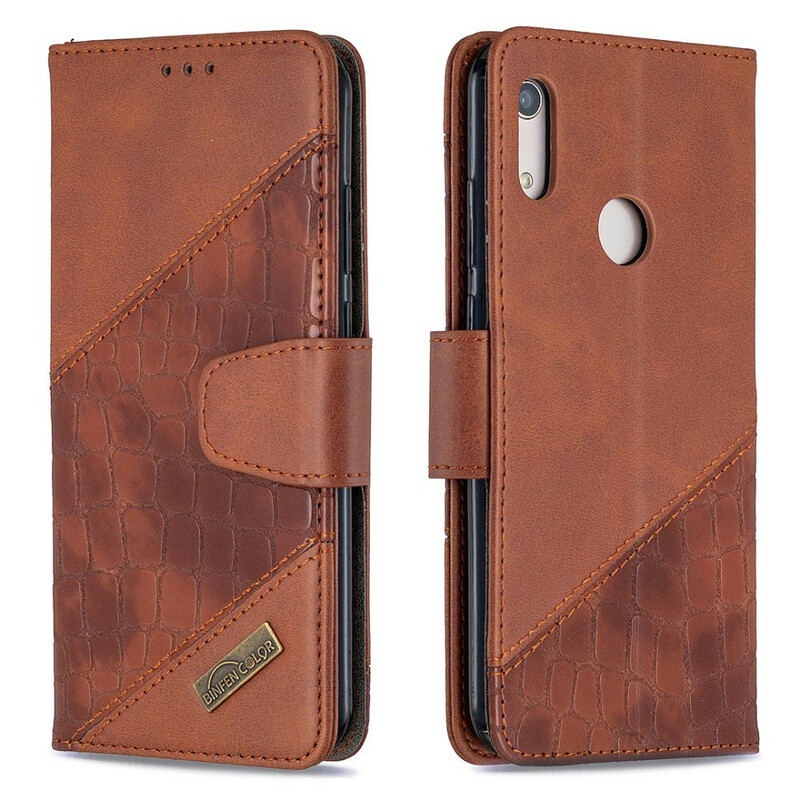 Funda de piel de cocodrilo para el Honor 8A Classic