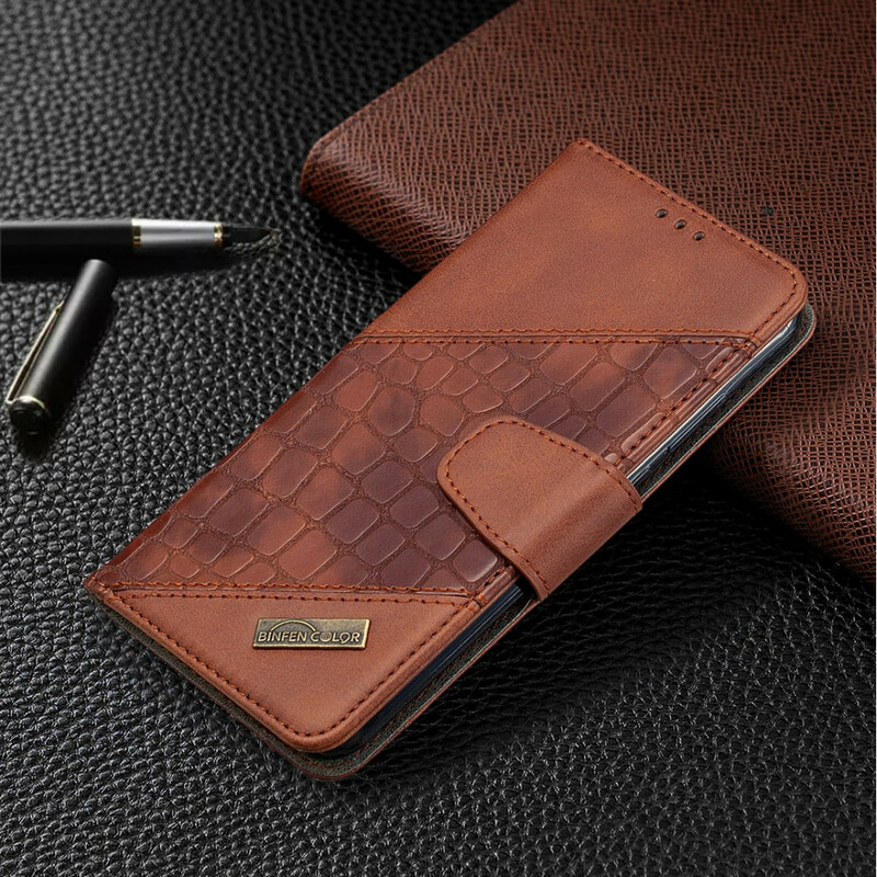 Funda de piel de cocodrilo para el Honor 8A Classic