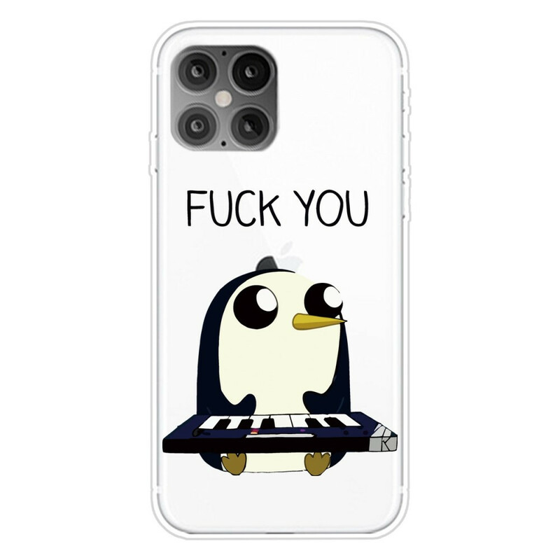 Funda iPhone 12 Pro Max Penguin Fuck You