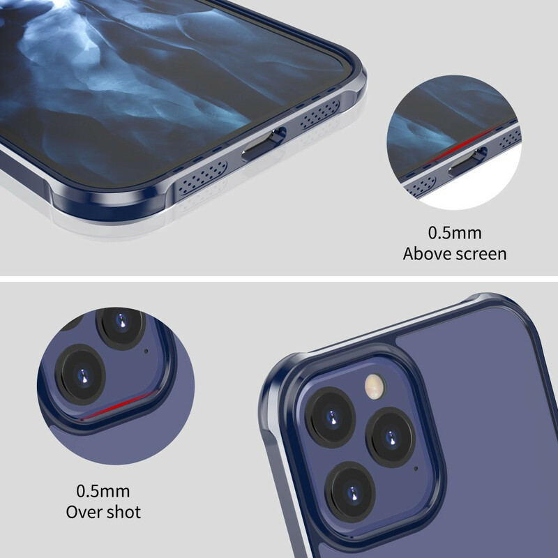 Funda transparente para el iPhone 12 Pro Max LEEU Design