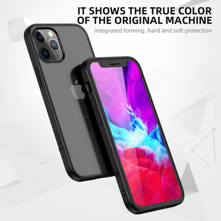 Funda híbrida transparente iPaky para el iPhone 12 Pro Max