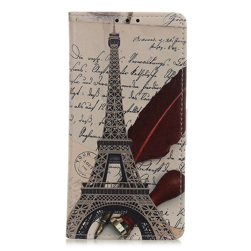 Funda iPhone 12 Max / 12 Pro Torre Eiffel Del Poeta