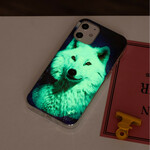 Funda iPhone 12 Max / 12 Pro Serie Wolf Fluorescente