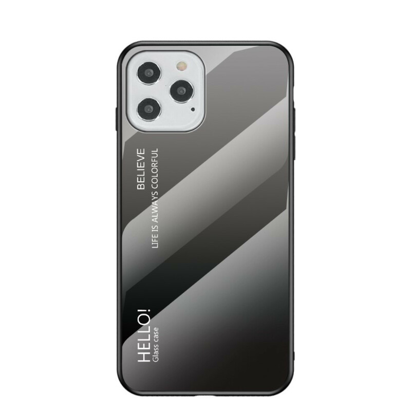 Funda iPhone 12 Max / 12 Pro Vidrio Templado Hola