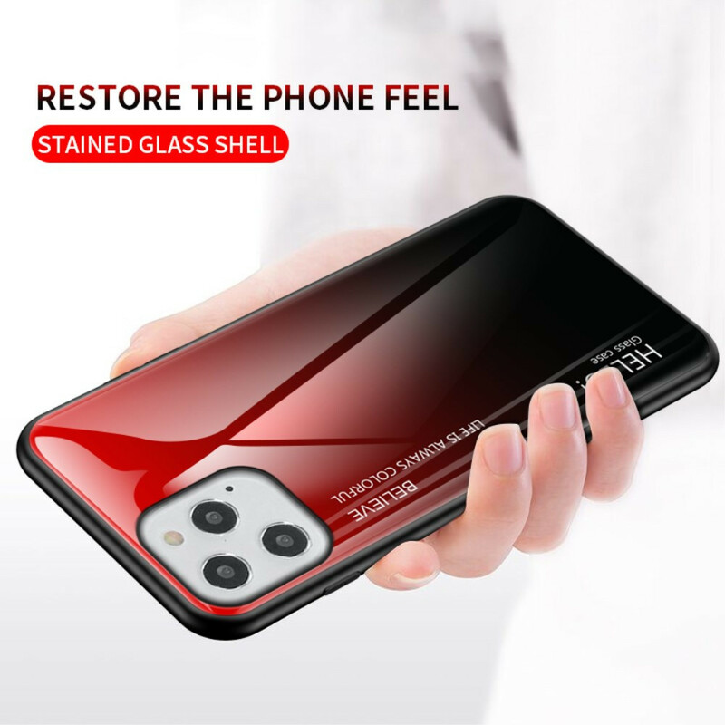 Funda iPhone 12 Max / 12 Pro Vidrio Templado Hola