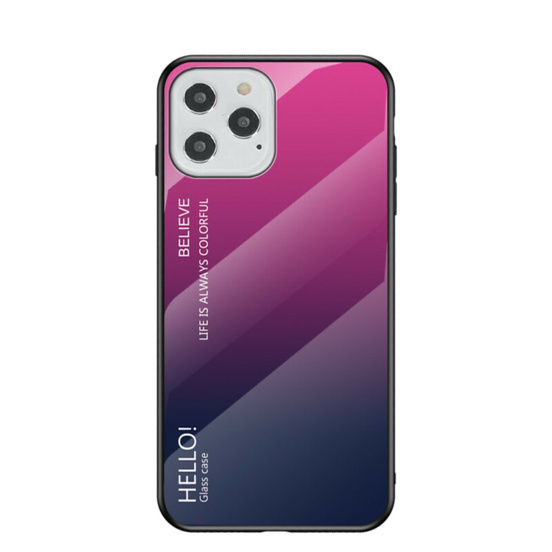 Funda iPhone 12 Max / 12 Pro Vidrio Templado Hola