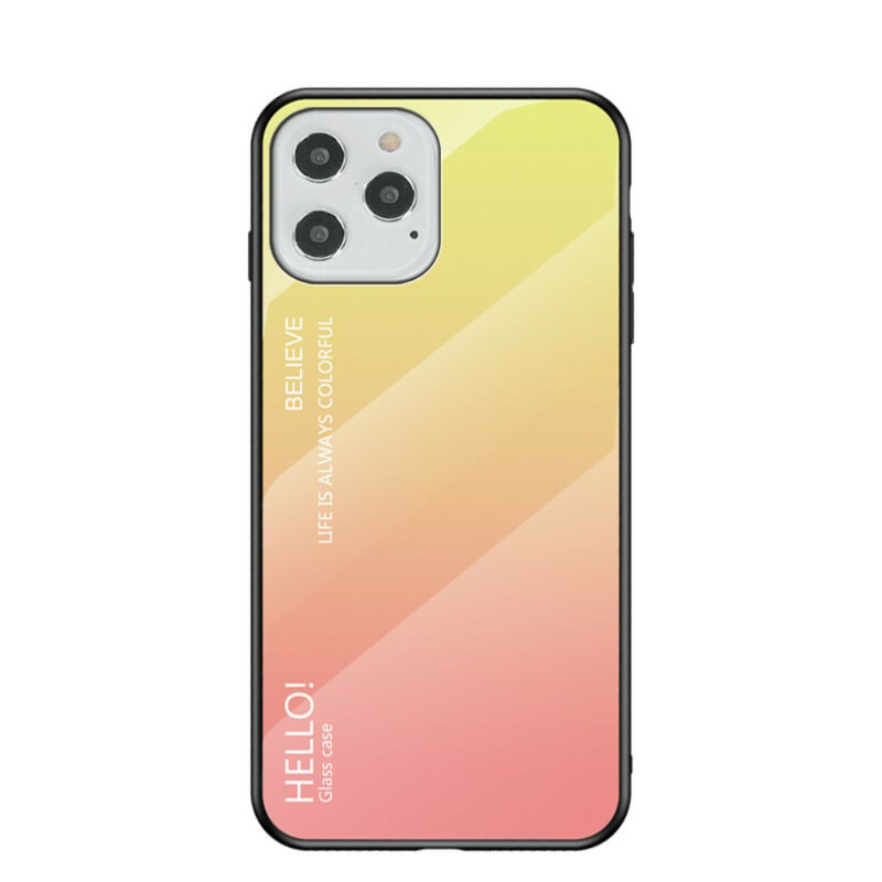 Funda iPhone 12 Max / 12 Pro Vidrio Templado Hola