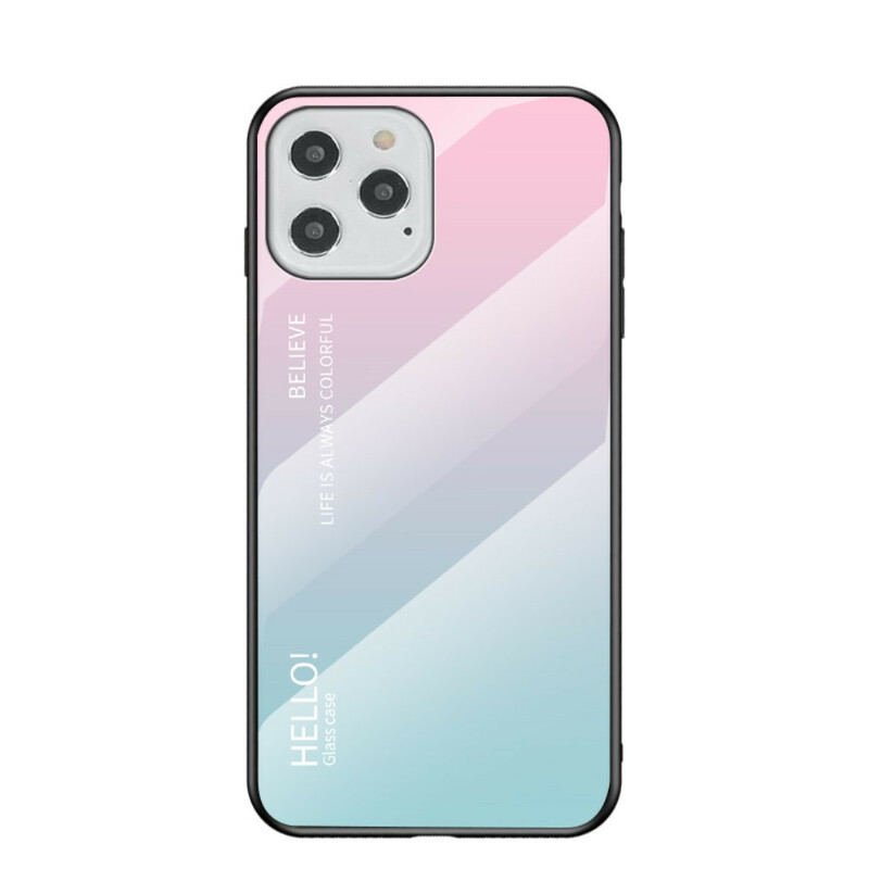 Funda iPhone 12 Max / 12 Pro Vidrio Templado Hola