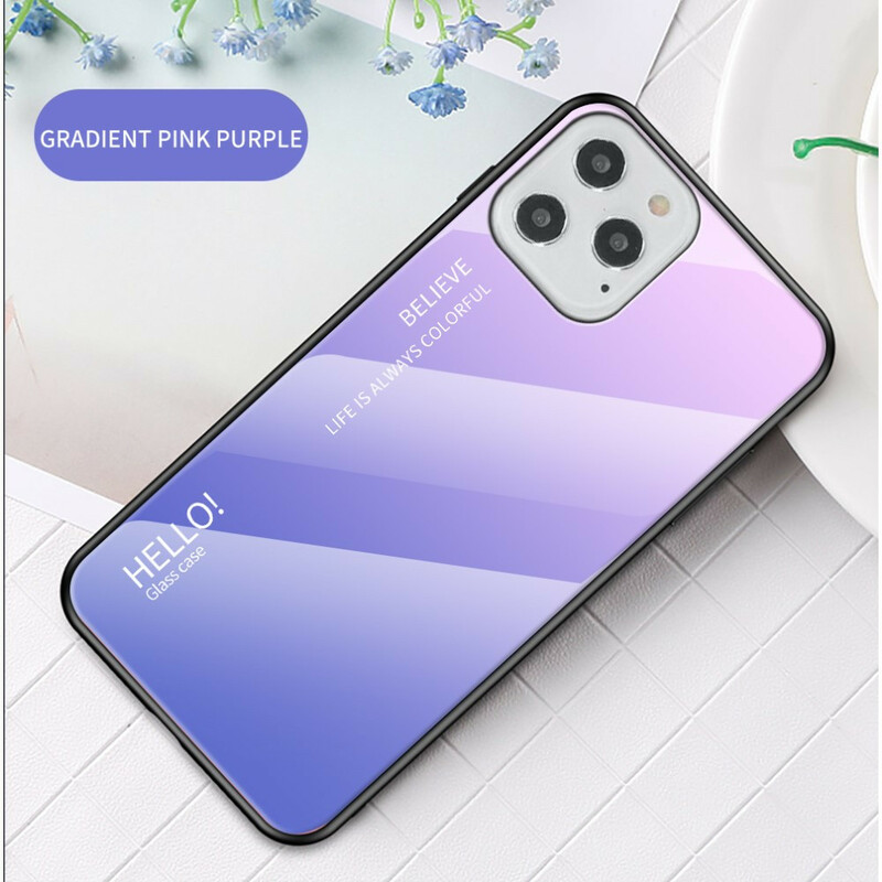 Funda iPhone 12 Max / 12 Pro Vidrio Templado Hola