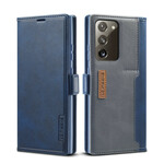 Funda Samsung Galaxy Note 20 LC.IMEEKE Efecto Cuero Retro