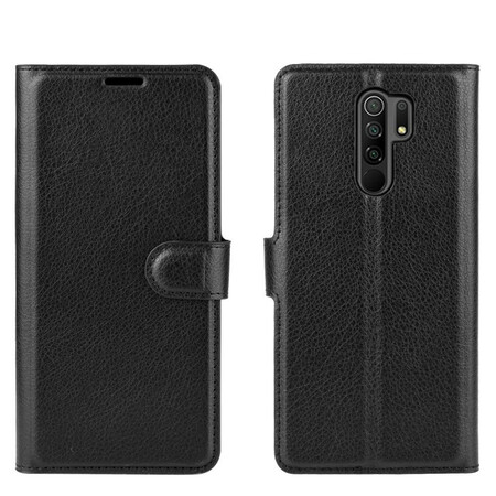 Funda clásica de polipiel para el Xiaomi Redmi 9