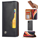 Funda Flip Cover iPhone 12 Max / 12 Pro Leatherette Card Funda