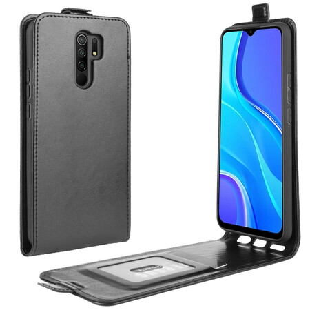 Funda plegable efecto cuero Xiaomi Redmi 9