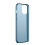 Funda iPhone 12 de cristal templado y silicona BASEUS