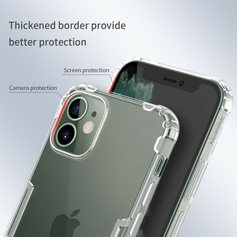 Funda iPhone 12 Nillkin Tansparente Nature