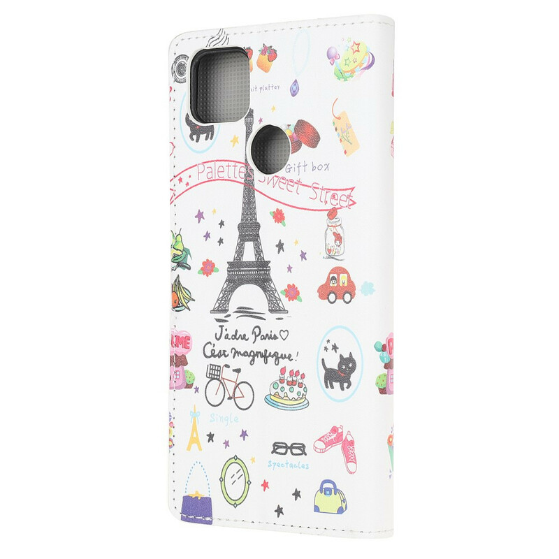 Funda Xiaomi Redmi 9C I love Paris