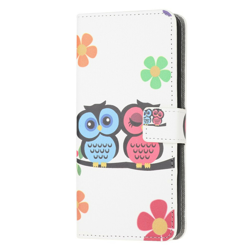 Funda para el Xiaomi Redmi 9C Owl Pair