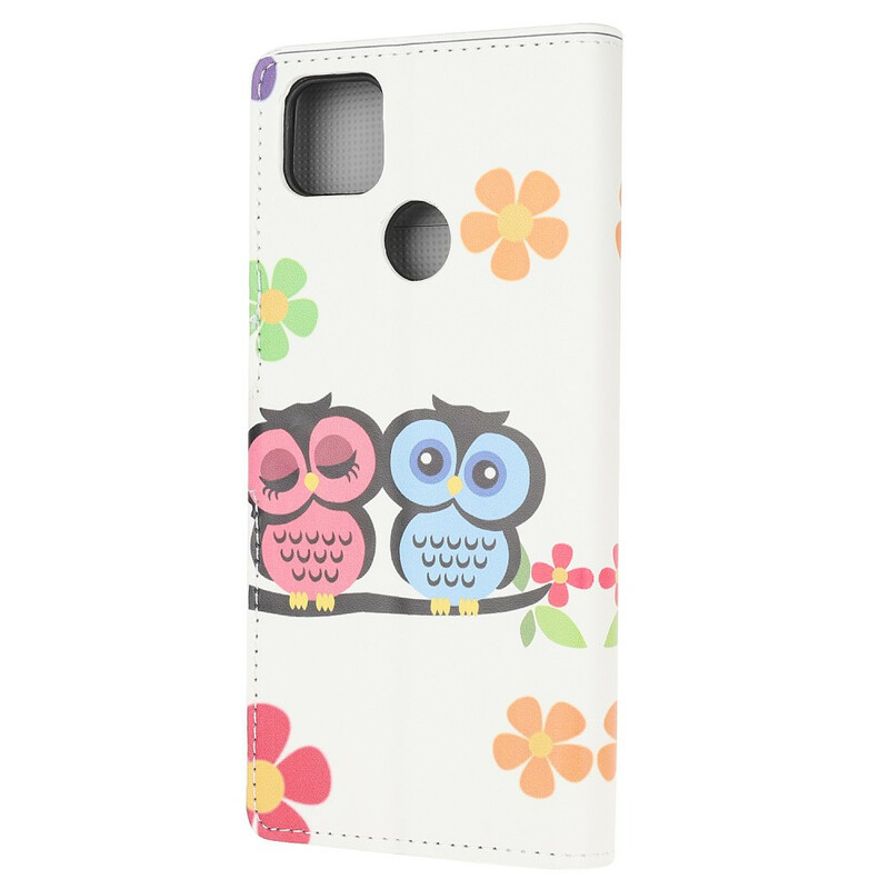 Funda para el Xiaomi Redmi 9C Owl Pair