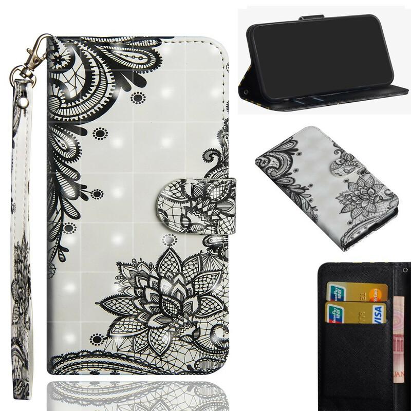 Xiaomi Redmi 9C Chic Lace Funda