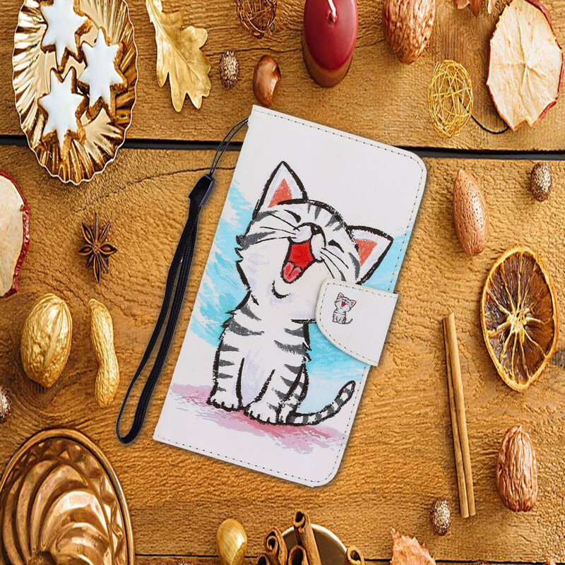 Funda con colgante Xiaomi Redmi 9C Kitten Color