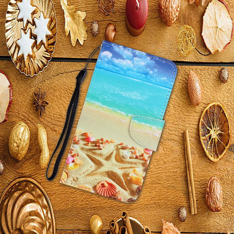 Funda con colgante de playa para el Xiaomi Redmi 9C