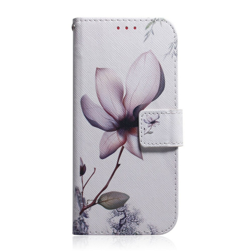 Xiaomi Redmi 9C Flower Funda Rosa Viejo