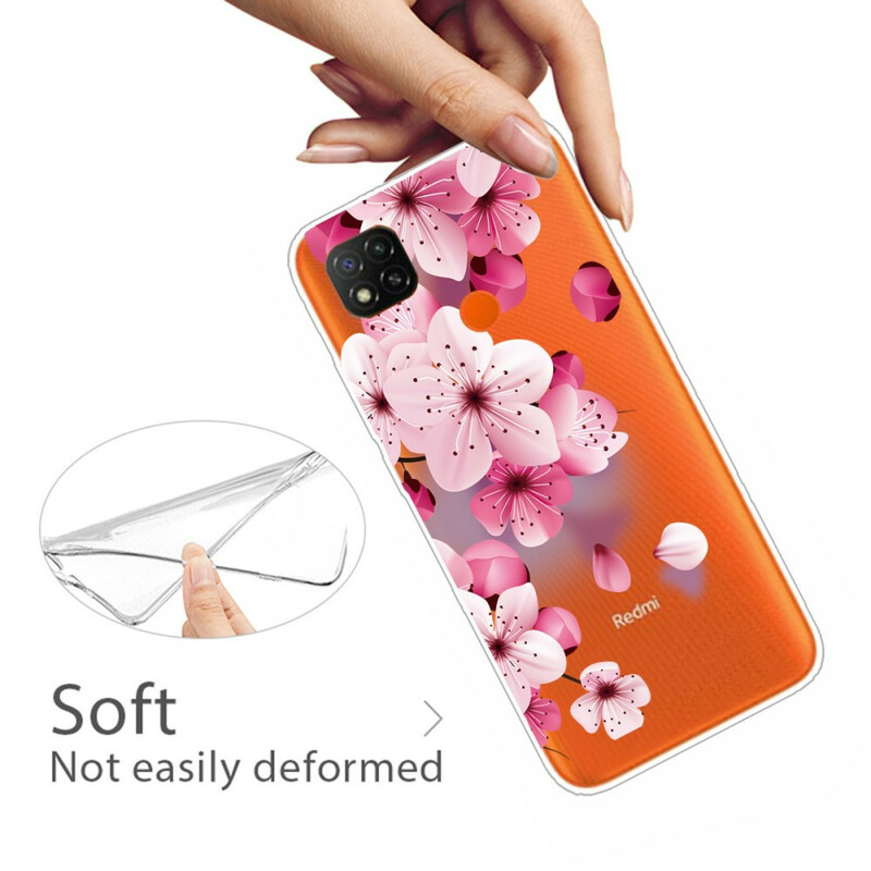 Xiaomi Redmi 9C Floral Premium Funda