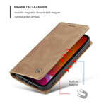 Flip Cover iPhone 12 CASEME Leatherette