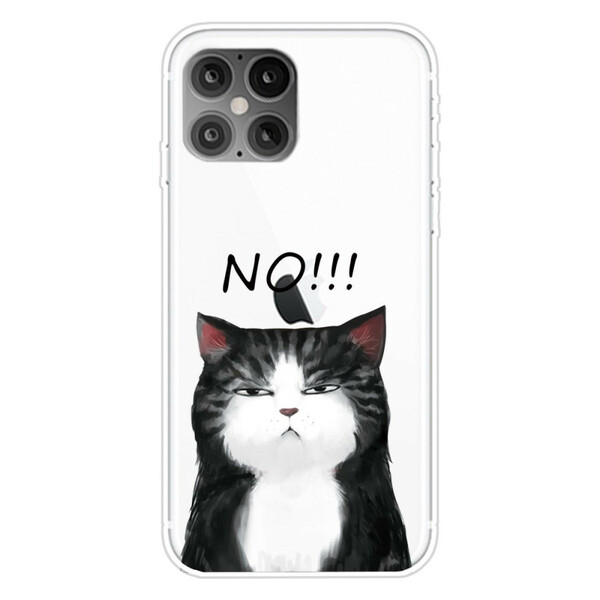 Funda iPhone 12 Pro Max El gato que dice no