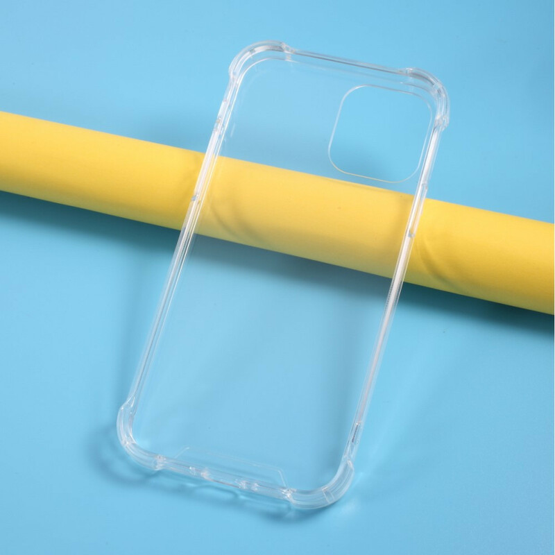 IPhone 12 Max / 12 Pro Funda Transparente Esquinas Reforzadas