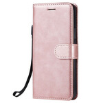 Funda iPhone 12 Max / 12 Pro Color Sólido Serie con Colgante