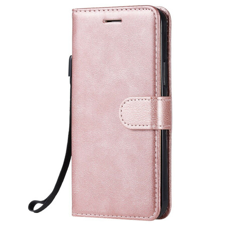 Funda iPhone 12 Max / 12 Pro Color Sólido Serie con Colgante