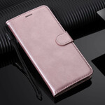 Funda iPhone 12 Max / 12 Pro Color Sólido Serie con Colgante