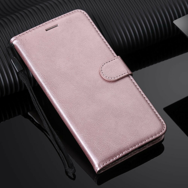 Funda iPhone 12 Max / 12 Pro Color Sólido Serie con Colgante